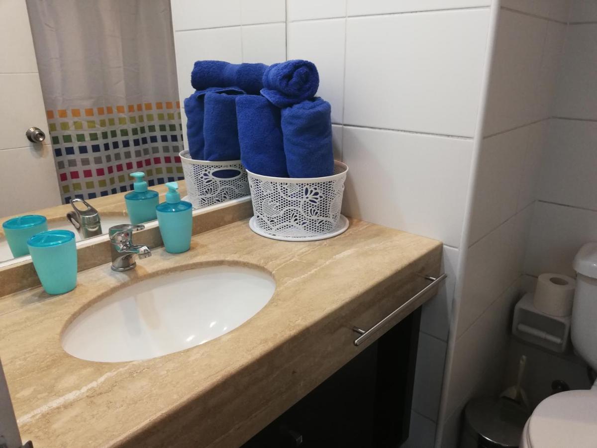 Appartamento Departamento con Terraza R&M Santiago del Cile Esterno foto